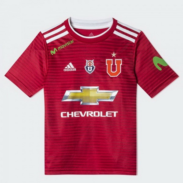 Camiseta Universidad De Chile Segunda equipo 2018-19 Rojo